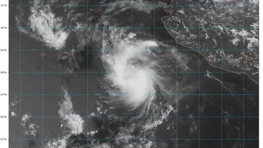 Aletta se convierte en tormenta tropical; es la primera de la temporada en el Pacífico