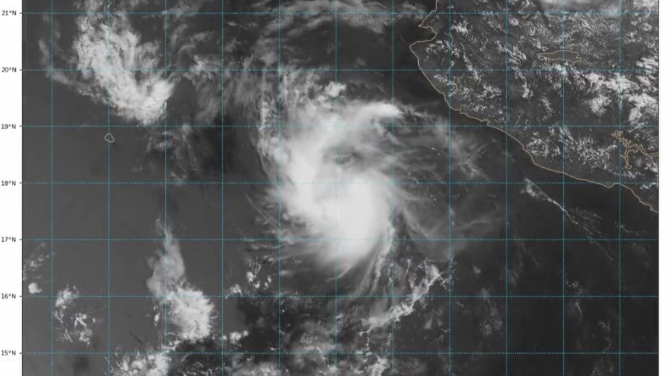 Aletta es la primera tormenta tropical de la temporada en el Pacífico.