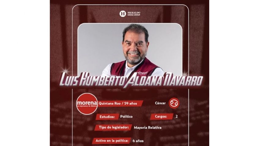 ¿Quién es Luis Humberto Aldana Navarro, conoce al próximo diputado?