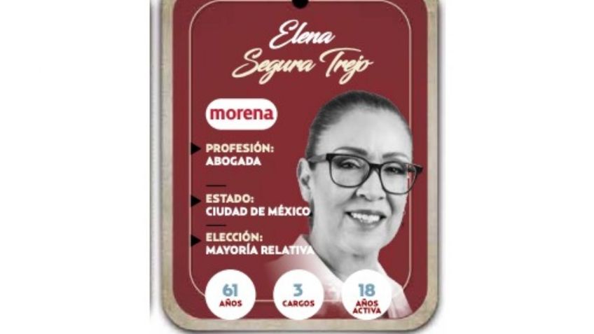 ¿Quién es Elena Segura Trejo, conoce a la próxima diputada?