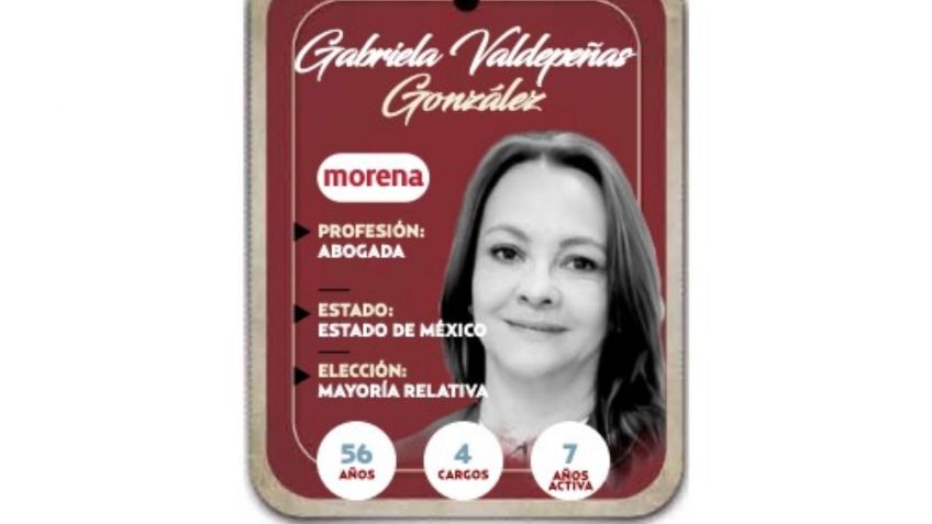 ¿Quién es Gabriela Valdepeñas González, conoce a la próxima diputada?