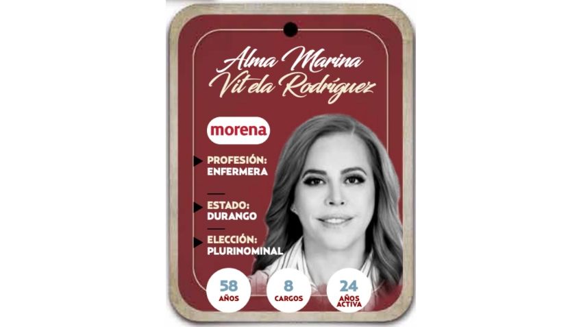 ¿Quién es Alma Marina Vitela Rodríguez? Diputada por vía plurinominal de Morena