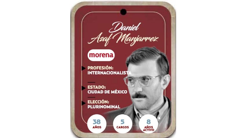 ¿Quién es Daniel Asaf Manjarrez? Diputado por vía plurinominal de Morena