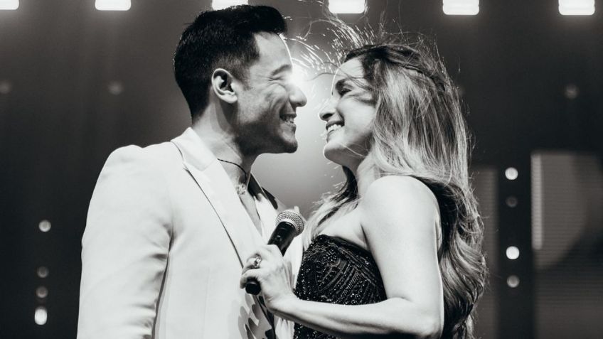 Cynthia Rodríguez canta con Carlos Rivera la misma canción que interpretaba con su exnovio, ¿aún piensa en él?