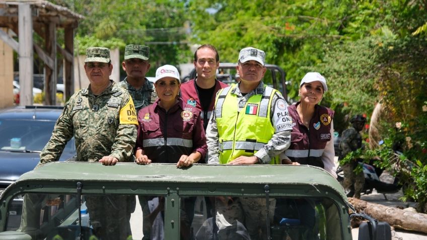 Mara Lezama sobre el paso del Huracán Beryl por Quintana Roo: "Fue benevolente"