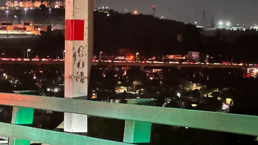 Reportan filas de hasta 10 kilómetros en la México-Querétaro