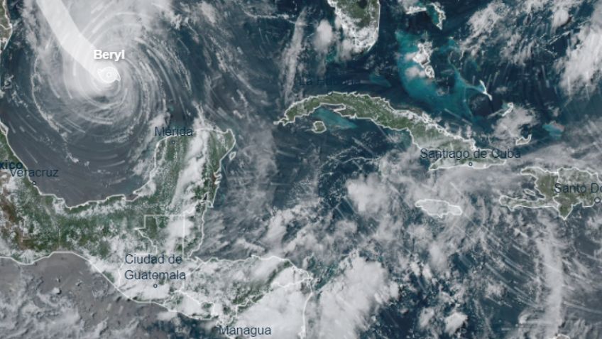 Ciclón Debby: así va la formación hoy, 6 de julio