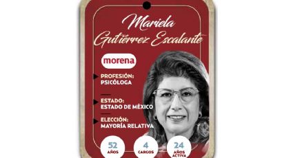 ¿Quién es Mariela Gutiérrez Escalante? Senadora por Mayoría Relativa de Morena