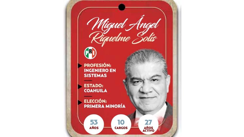 ¿Quién es Miguel Ángel Riquelme? Senador por primera minoría del PRI