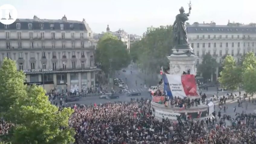 AMLO celebra triunfo de la izquierda en Francia