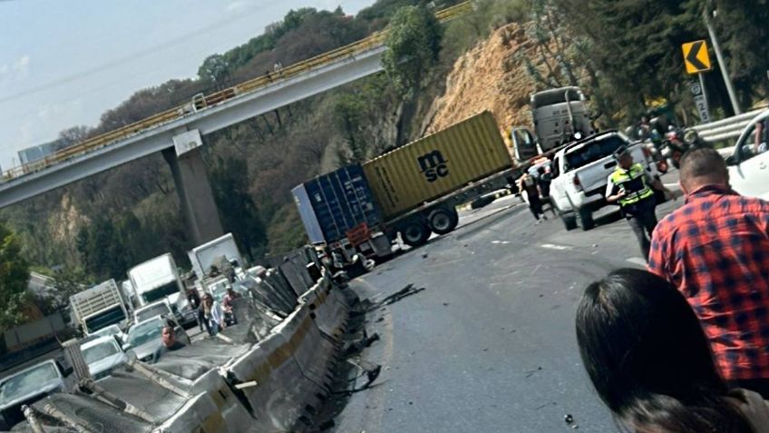 ¿Qué pasó en la carretera Chamapa-Lechería hoy, lunes 8 de julio?