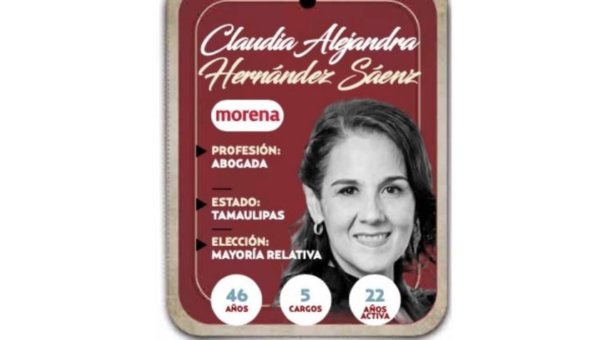 ¿Quién es Claudia Alejandra Hernández Sáenz, conoce a la próxima diputada?