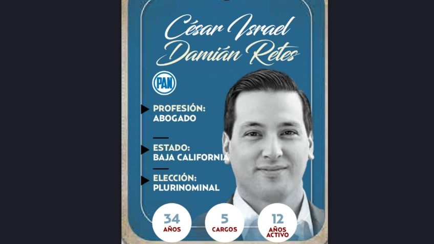 ¿Quién es César Israel Damián Retes, conoce al próximo diputado?