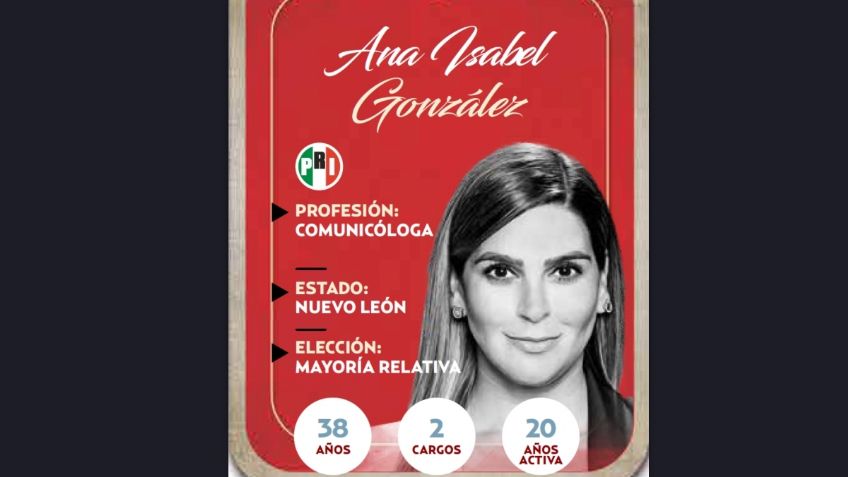 ¿Quién es Ana Isabel González González, conoce a la próxima diputada?