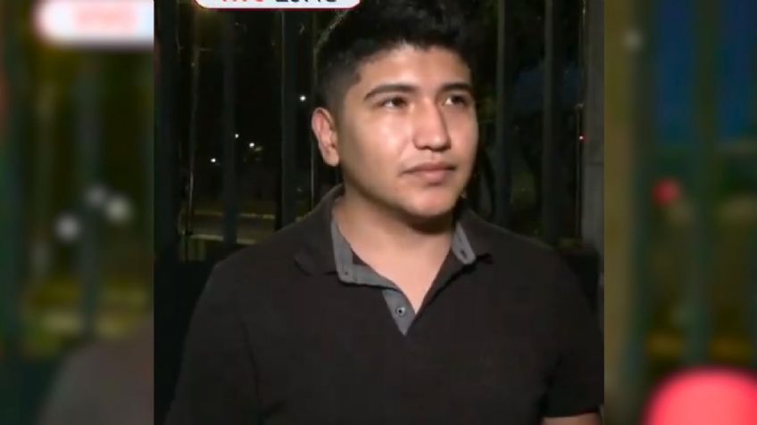 Él es Axel, el hombre que salvó a una joven de ser agredida bajo un puente de Iztapalapa: "no dejen de gritar"