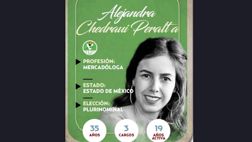 ¿Quién es Alejandra Chedraui Peralta, conoce a la próxima diputada?