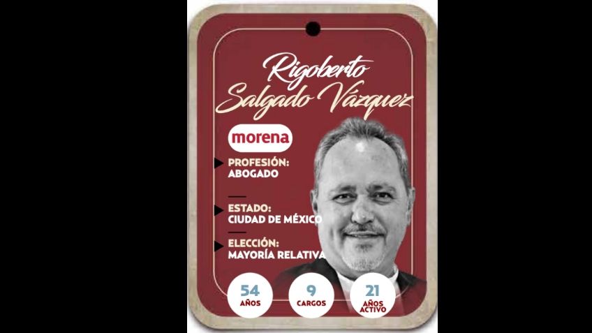 ¿Quién es Rigoberto Salgado Vásquez, conoce a tu diputado?