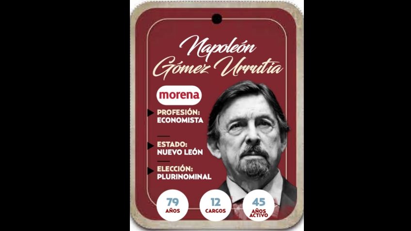 ¿Quién es Napoleón Gómez Urrutia, conoce a tu próximo diputado?