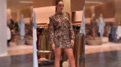 VIDEO: tienda de ropa en Dubái usa una maniquí viviente y causa controversia en redes sociales