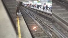 ¿Qué pasó en el metro Atlalilco hoy, 9 de julio? Sombrilla causa cortocircuito