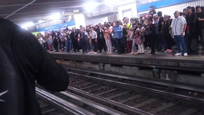 ¿Qué pasó en la estación Zócalo de la Línea 2 del Metro hoy, martes 9 de julio?