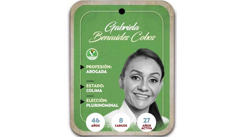 ¿Quién es Gabriela Benavides Cobos? Diputada electa por vía plurinominal del PVEM