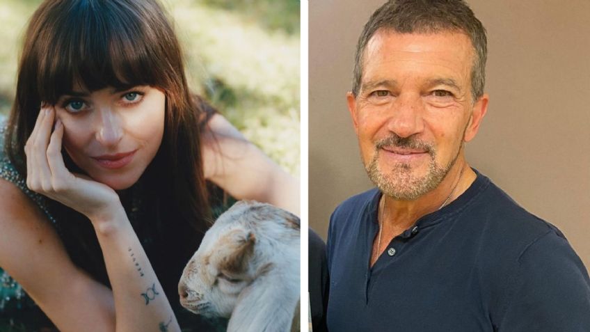 Antonio Banderas, el más feliz junto a Dakota Johnson, su hija “adoptiva”: “Uno recoge lo que siembra”