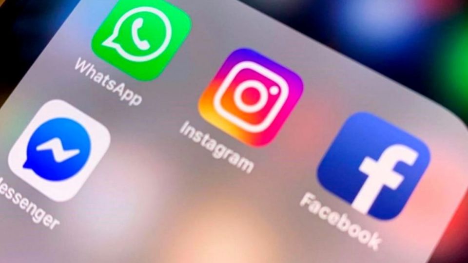 Las redes sociales WhatsApp, Instagram y Facebook son parte del consorcio Meta.