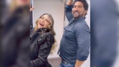 Alicia Villarreal se reencuentra con Arturo Carmona y hasta bailaron juntos: VIDEO