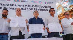 Gobierno de Guerrero y la Secretaría de Turismo firman convenio de Rutas Mágicas de Color en Zihuatanejo