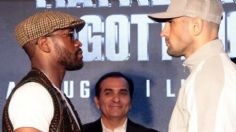 Floyd Mayweather y John Gotti III se encaran previo a la pelea en CDMX