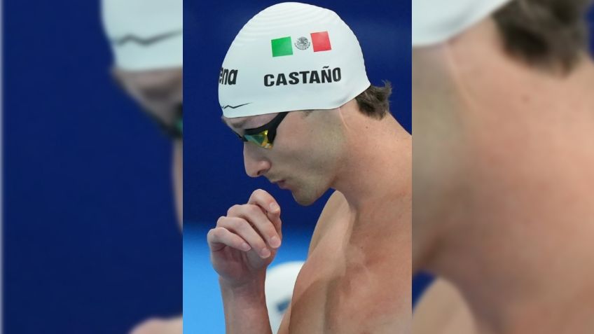 Gabriel Castaño clasifica a semifinales en natación