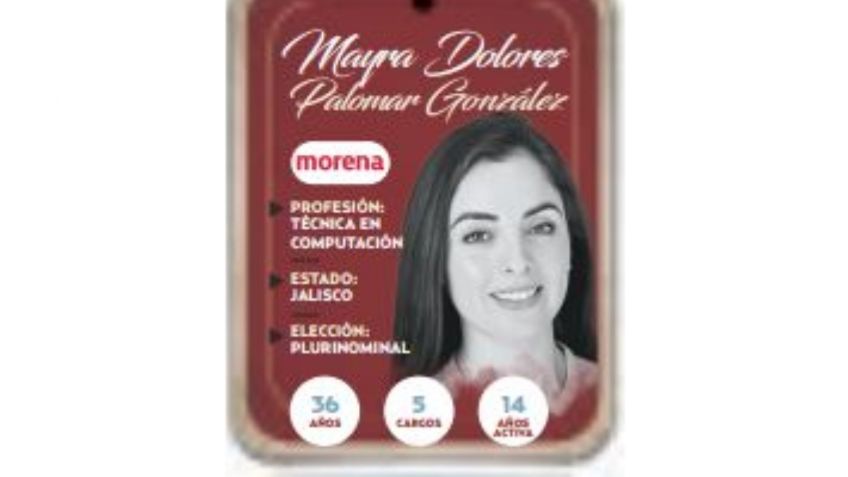 ¿Quién es Mayra Dolores Palomar González, conoce a la próxima diputada?