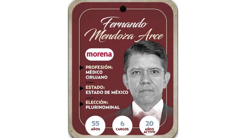 ¿Quién es Fernando Mendoza Arce? Diputado por Representación Proporcional de Morena