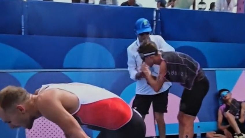 Atleta vomita tras cruzar la meta y está sería la alarmante causa: VIDEO