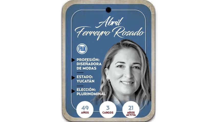 ¿Quién es Abril Ferreyro Rosado? Diputada por vía plurinominal del PAN