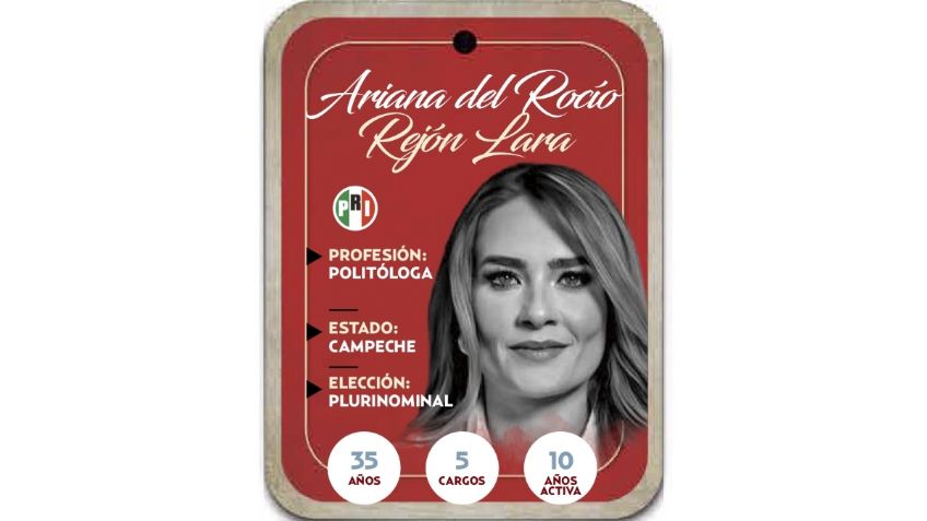 ¿Quién es Ariana del Rocío Rejón Lara? Diputada por vía plurinominal del PRI