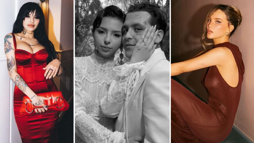 Los mensajes de amor que Christian Nodal les dedicó a Belinda y Cazzu antes de dejarlas, ¿le depara lo mismo a Ángela Aguilar?