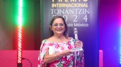 Rossy Luque de Martínez recibe el Premio Internacional Tonantzin 2024