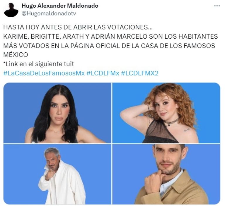 votaciones la casa de los famosos mexico semana tres