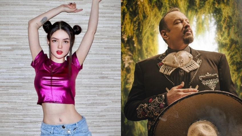 Supuesta amante de Cruz Martínez presume foto con Pepe Aguilar, ¿qué hacían juntos?