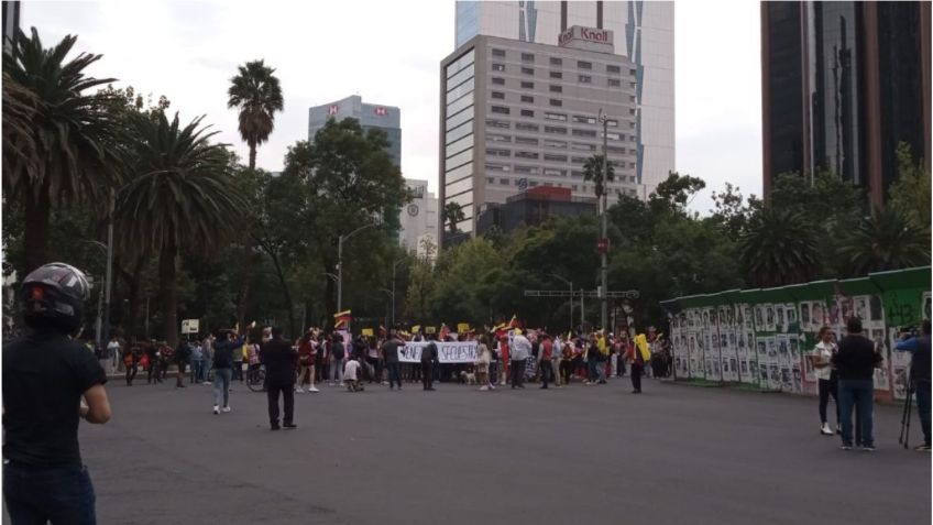 ¿Qué pasó en Paseo de la Reforma hoy, sábado 10 de agosto?