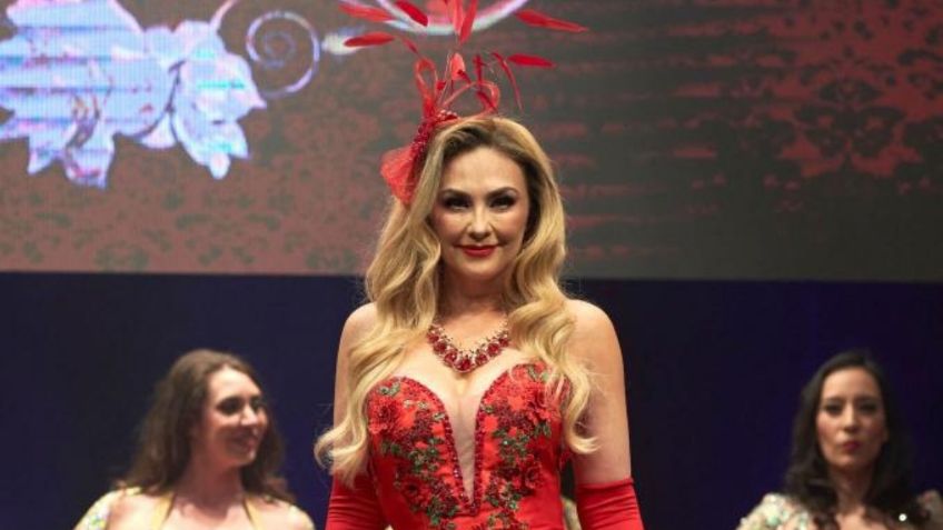 Aracely Arámbula enamora en el estreno de "Perfume de Gardenia" y la comparan con Irina Baeva