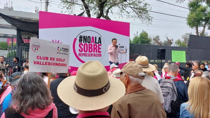 Marea Rosa: estas son las rutas de la marcha rumbo al INE hoy, 11 de agosto