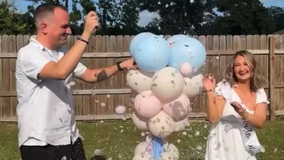 La pareja celebró que tendrán una hija.