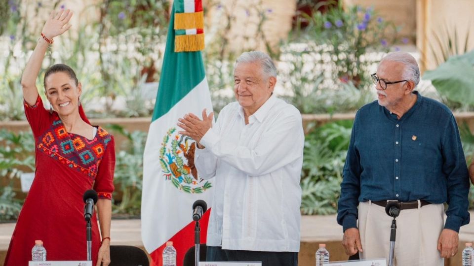 El gobernador Miguel Ángel Navarro Quintero también resaltó los logros alcanzados en la administración del presidente Andrés Manuel López Obrador.