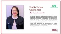 PERFIL: ¿Quién es Emilia Esther Calleja, la primera mujer en encabezar la Comisión Federal de Electricidad?