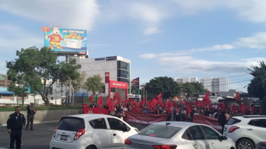 Manifestantes bloquean Calzada de Tlalpan: estas son las alternativas viales