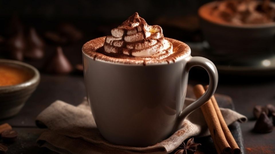 La joven había pedido un chocolate caliente con leche de soya.