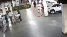 IMÁGENES FUERTES: niña es arrollada mientras jugaba en estacionamiento de un centro comercial